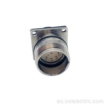 M23 Conector de brida CW Macho 9 Pole